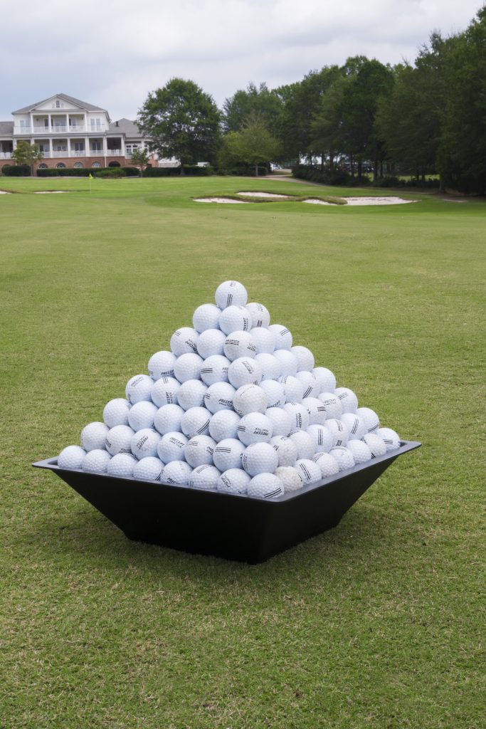 pyramid golf ball stacker Arizona Stacker Inc.